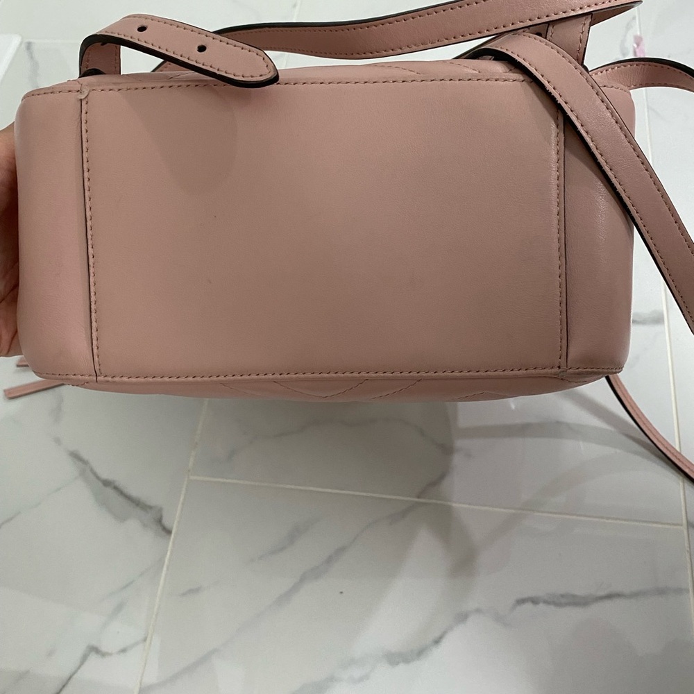 Authentic Pink Gucci leather backpack - Picture 3 of 5